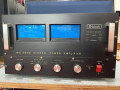 McIntosh MC2500 Stereo Power Amplifier Used Working Japan