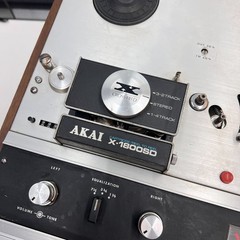 Akai X-1800SD Super Deluxe Reel-to-Reel/8-Track Player AS-IS For Parts