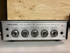 Realistic MPA-20 Solid State PA Amplifier