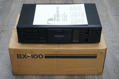 1984-1987 Vintage Nakamichi BX-100 2-Head Dolby NR Cassette Deck, Tested (394