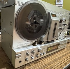 Akai GX-77 Reel to Reel Tape Deck – Serviced, New Belts, Working, AS-IS