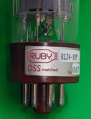 Matched Pair (2) Svetlana EL34/6CA7 tubes – Russia