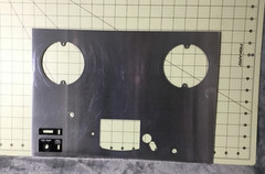Teac 3300 3300-10 Reel to Reel Main Front SS Panel Genuine Part