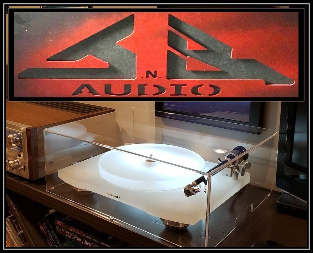 Open Back MARANTZ TT 15S1 JnB Audio Pro series Dust Cover = Made in USA =