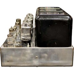 Serviced Vtg McIntosh MC240 Tube Power Amplifier Upgraded Caps 6L6GC Auth Japan