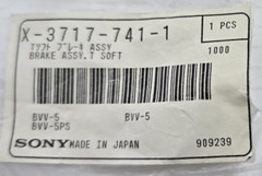 Pair of Genuine OEM X-3717-741-1 Sony VCR Brake Assembly T Soft (NOS)