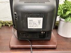 Sanyo Vintage AVM-1306 13″ CRT TV Retro Gaming 1997 Vintage Works Coaxial Cable