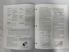 Original Vtg Altec C71 Omnidirectional Condenser Mic System Spec Sheet (A3)