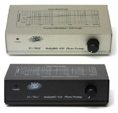 TEC TC-750LC RIAA Phono Preamp for MM Cartridges; SILVER VERSION