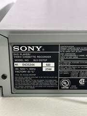 SONY SLV-D370P DVD PLAYER/VIDEO CASSETTE RECORDER W/ Remote | Tested WORKING