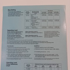 3M Scotch 226 Audio Tape Specifications Brochure Vtg 1980s