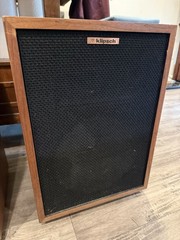 PAIR Klipsch Heresy 1 Speakers USA Sound Great! 1978 “ish”