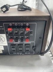 Mitsubishi DA-R11 Stereo Receiver Tested/Working Quartz Frequency Synthesizer