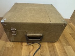 Audiotronics 304A Portable Record Turntable Player Vintage TESTED Working