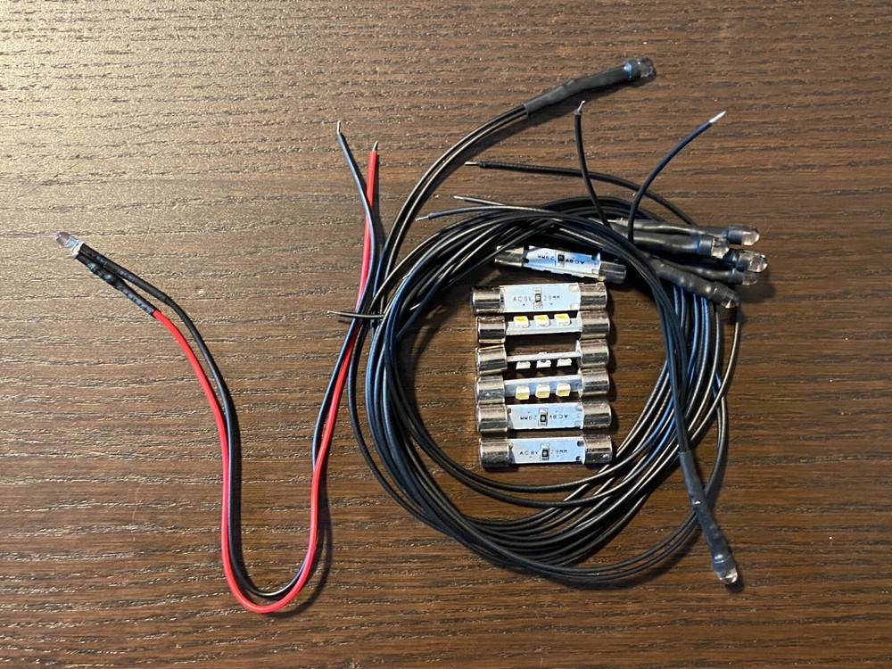Pioneer Light Replacement Kit w/ White LEDs Model SX-737 Receiver Lamp Bulbs