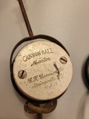 C.F. Cannon Co. Cannonball Master Headphones Black & Silver w/ Headband On-Ear