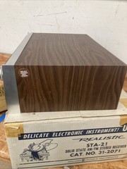 Realistic STA-21 AM/FM Stereo Receiver Walnut Casing. TESTED. WORKS EXCELLENT!