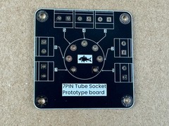 New 7-Pin Vacuum Tube Board Prototype Adapter Socket for DIY Breadboard (Qty)