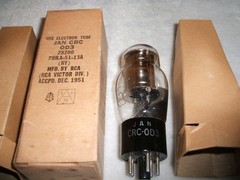 (2) NOS RCA JAN-CRC-0D3 Gas Regulator Tubes