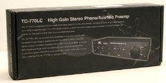 TEC TC-770LC High Gain Phono/Mic/Aux Preamp; Up to 60dB MM Gain