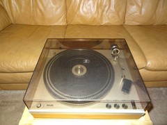 Philips Holland Electronic 312 DC Servo Belt-Drive Turntable w/Audio-Technica Ca