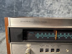 Sherwood S-7100A: Vintage AM/FM Stereo Receiver – Tested Working!