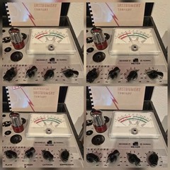 RCA 5691 6SL7 GT TUBE 1957 10,000 HOUR RED BASE PERFECT MATCHING SET NIB