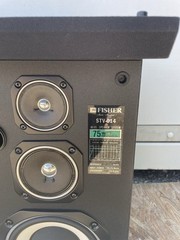Vintage Pair Fisher Studio Standard STV-014 Speaker’s Work & Sound Great
