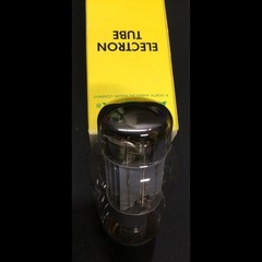 NOS AMPEREX 6AS7G (6080) Power Amplifier VACUUM TUBE Tested S.9753