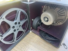 Bell & Howell 179 Film Sound Filmosound Reel Speaker 16 Ohm 25W A-1704 USA 16mm