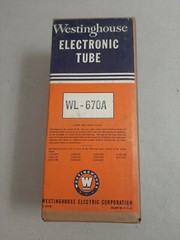 WL-670A Tube, original box, 1 unit