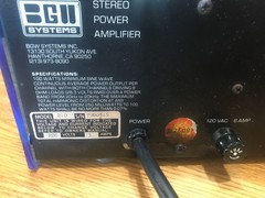 BGW Model 210 Power Amplifier