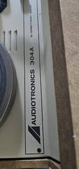 Vintage Audiotronics Vinyl Record Player 304 A Rare Working Condition! *READ*