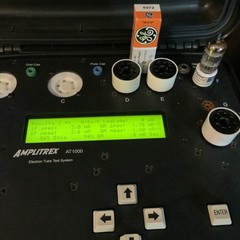 ANOS GE 6072 Tube 3x Mica D-Get Super 12AY7 Amplitrex Test Fender Champ