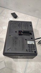 GE Digital Clock Radio Wood Grain General Electric 7-4616B AM/FM Tested (Video)