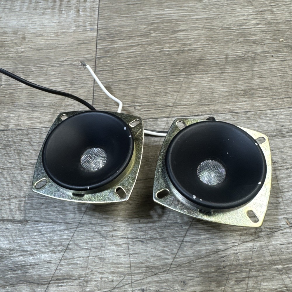 Vintage Pair Of Working Sansui T-200 Tweeter Drivers Working Lot 2