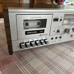Rare Vintage Philco GTE M0786 Dolby Cassette AM/FM Stereo Receiver. Wood Grain