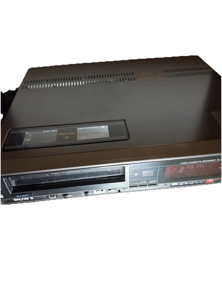 Sony SL-HFR70 Super BetaMax Player VCR Beta Vintage – *FOR PARTS* please read