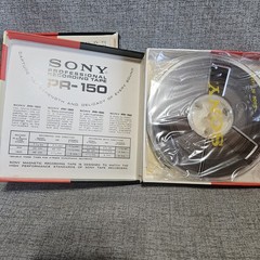 2 SONY PR-150 reel to reel professional recording tape – 1800′ Open Box Lot
