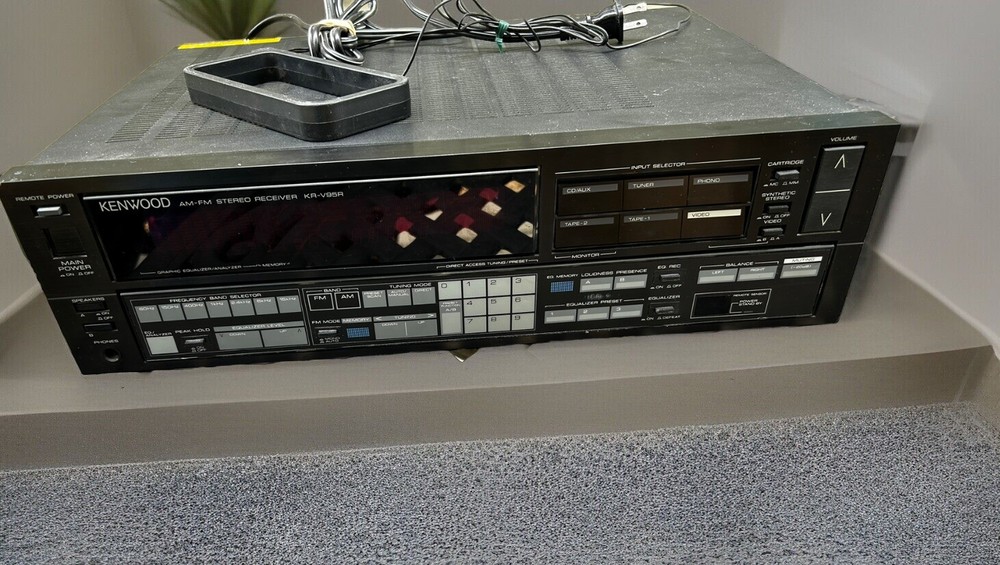 VINTAGE Kenwood KR-V95R AM/FM Stereo Receiver – TESTED!! No Remote