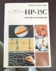 Vintage Hewlett-Packard HP 15C Scientific Calculator W/Case & Manual TESTED