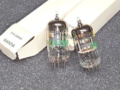 2 PCS SYLVINIA 6AN8A DYNACO MARK III AMPLIFIER TUBE (NOS)