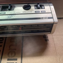 Vintage General Electric GE Digital AM/FM Alarm Clock Radio7-4634B Woodgrain