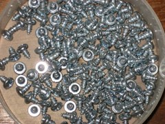 Panel Screws, for Heathkit, EICO, PACO etc. qty of 100