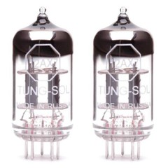 Pair of Tung-Sol 12AX7 New Production Preamp Vacuum Tube