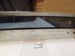 pioneer sx 525 receiver part Front Face Cover w/ screws