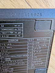 Vintage HP 15C Scientific Calculator with Case – Hewlett Packard Tested