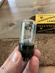NOS-RARE VTG Sylvania Concentrated-Arc Lamp Vaccum Tube 87332 H58 K10/DC/S-NIB