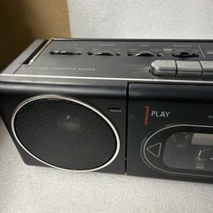 VTG Panasonic Boombox RX-F11 Double Cassette Player FM/AM Radio Tested Working