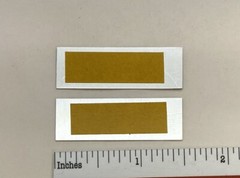 Epicure Speaker Badge Logo Emblem Custom Made Aluminum PAIR